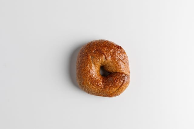 Maple Bacon Bagel.