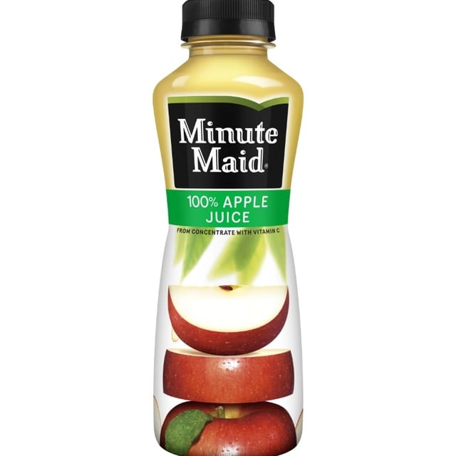 Minute Maid Apple Juice.